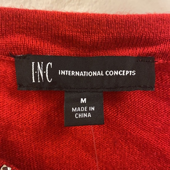 Inc Embellished Keyhole Sweater, Created for Macys - Picture 4 of 7